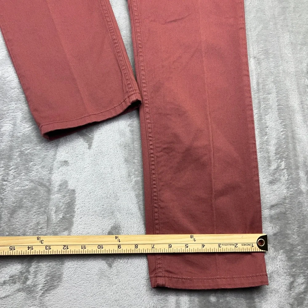 Levi's‎ Hybrid Trouser Pants Men's Brick Red Casual Everyday Comfort Boho Sz 32